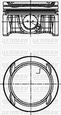 PİSTON + SEGMAN YENMAK 31-04195-000