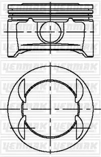 PİSTON + SEGMAN YENMAK 31-04222-000