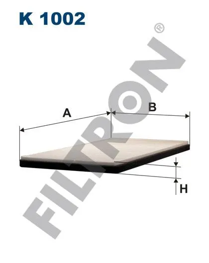 POLEN FİLTRESİ FILTRON K 1002