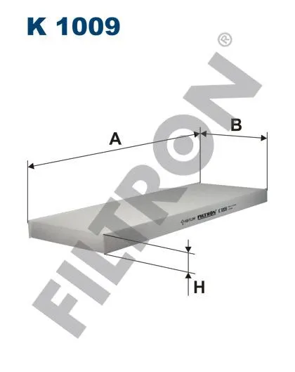 POLEN FİLTRESİ FILTRON K 1009