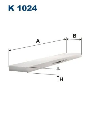 POLEN FİLTRESİ FILTRON K 1024