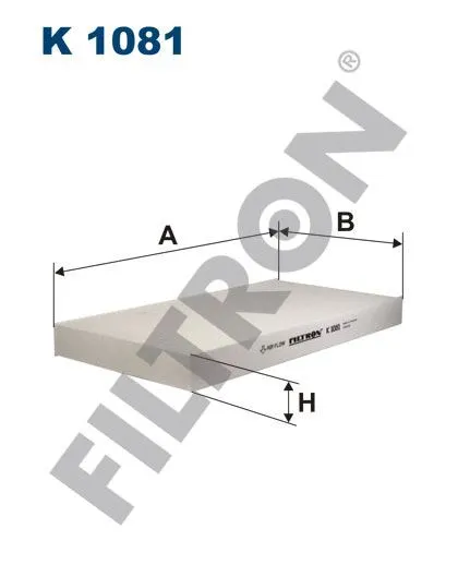 POLEN FİLTRESİ FILTRON K 1081