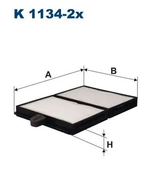 POLEN FİLTRESİ FILTRON K 1134-2X