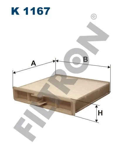 POLEN FİLTRESİ FILTRON K 1167
