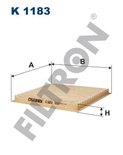 POLEN FİLTRESİ FILTRON K 1183