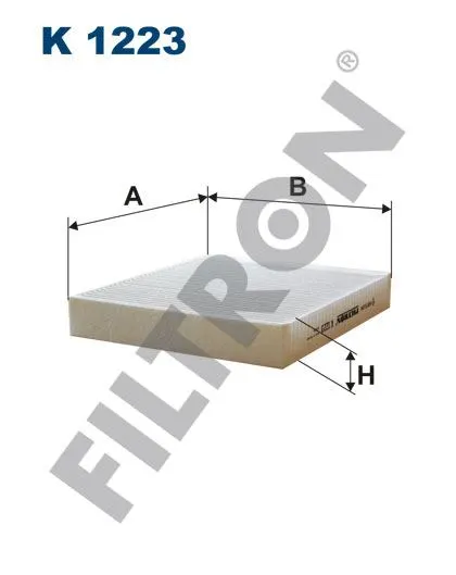 POLEN FİLTRESİ FILTRON K 1223
