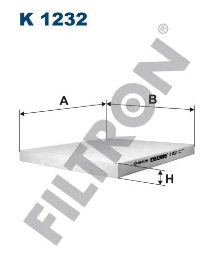 POLEN FİLTRESİ FILTRON K 1232