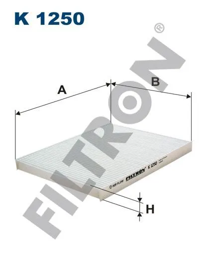 POLEN FİLTRESİ FILTRON K 1250