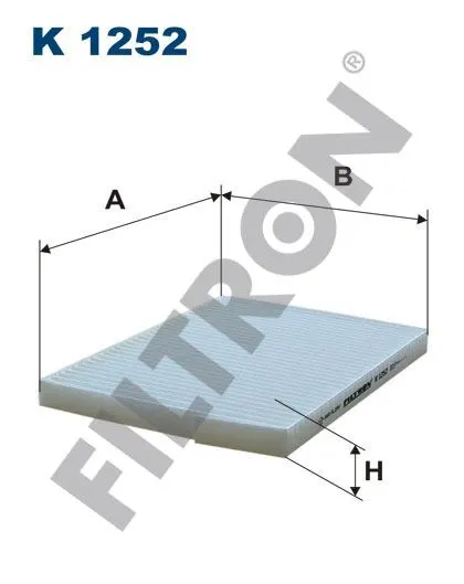 POLEN FİLTRESİ FILTRON K 1252