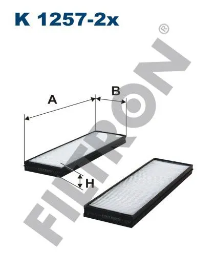 POLEN FİLTRESİ FILTRON K 1257-2X