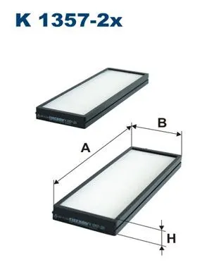 POLEN FİLTRESİ FILTRON K 1357-2X