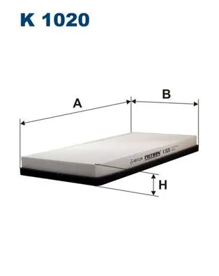POLEN FİLTRESİ FILTRON K1020