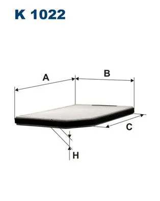 POLEN FİLTRESİ FILTRON K1022