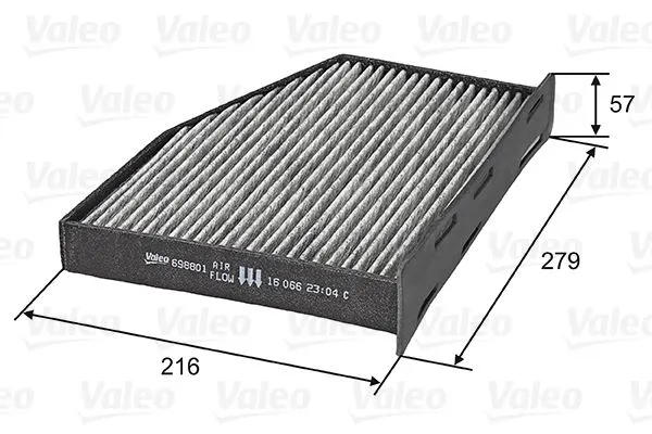 POLEN FİLTRESİ VALEO 698801