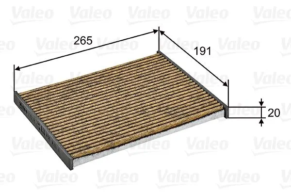 POLEN FİLTRESİ VALEO 701028
