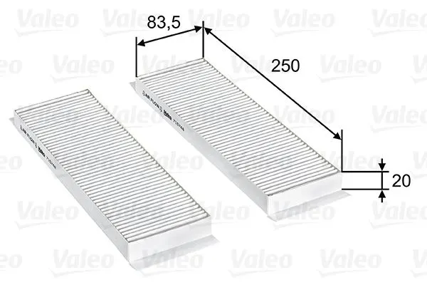 POLEN FİLTRESİ VALEO 715748