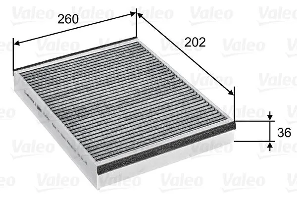 POLEN FİLTRESİ VALEO 715757