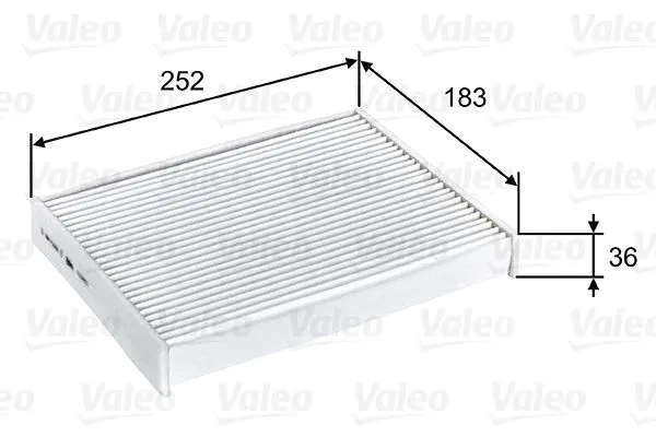 POLEN FİLTRESİ VALEO 715803