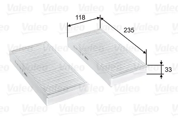 POLEN FİLTRESİ VALEO 715812