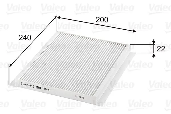 POLEN FİLTRESİ VALEO 715816