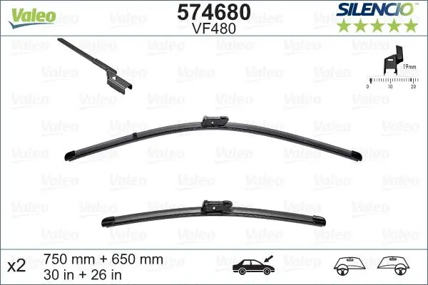 SİLECEK SETİ VALEO 574680
