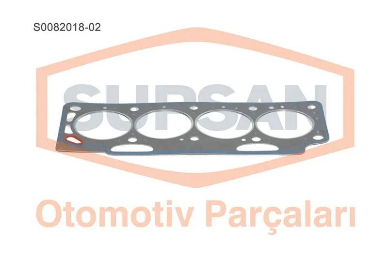 SİLİNDİR KAPAK CONTASI SUPSAN S0082018-02