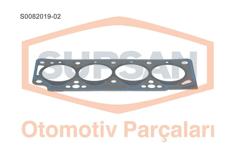 SİLİNDİR KAPAK CONTASI SUPSAN S0082019-02
