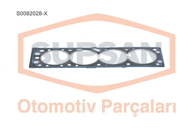 SİLİNDİR KAPAK CONTASI SUPSAN S0082028-X