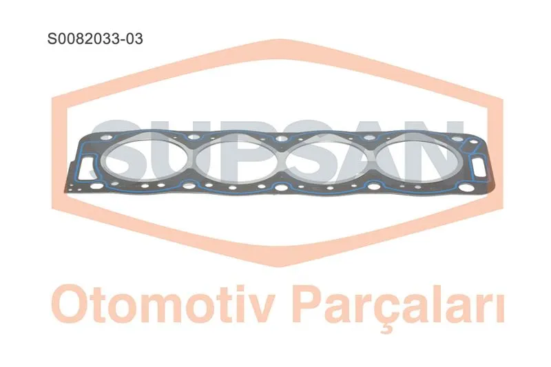 SİLİNDİR KAPAK CONTASI SUPSAN S0082033-03