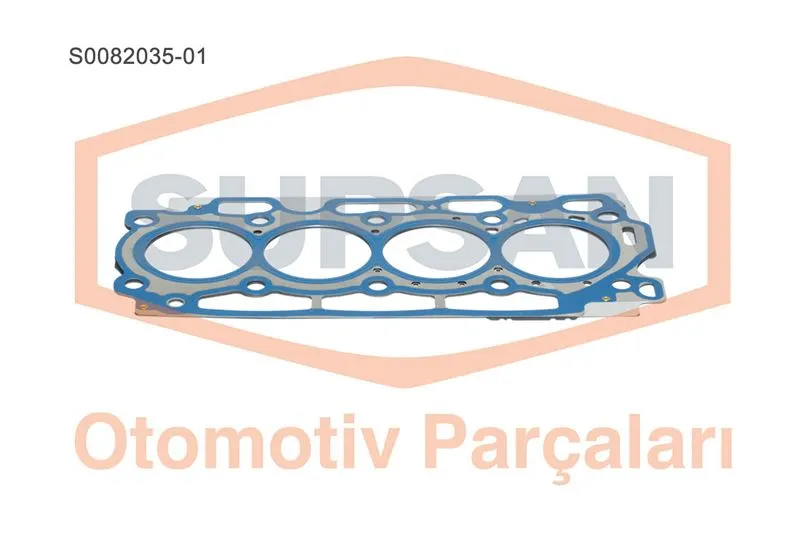 SİLİNDİR KAPAK CONTASI SUPSAN S0082035-01