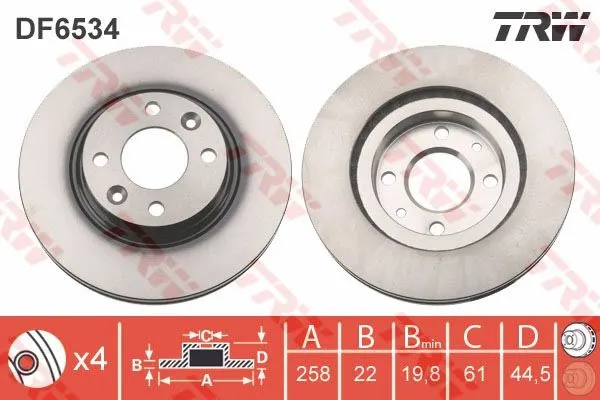 Sınıflandırılmamış TRW DF6534