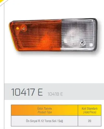 SİNYAL LAMBASI FARBA 10417D