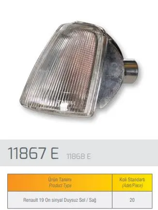 SİNYAL LAMBASI FARBA 11867D