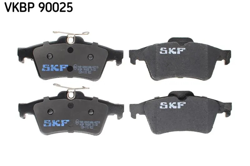 SKF FREN DİSK BALATA SKF VKBP 90025