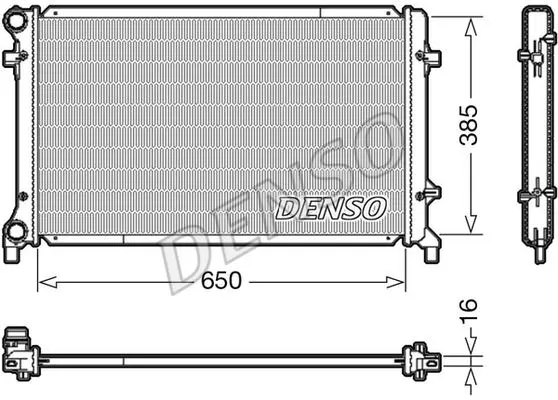 SU RADYATÖRÜ DENSO DRM02014