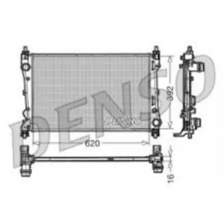 SU RADYATÖRÜ DENSO DRM09113