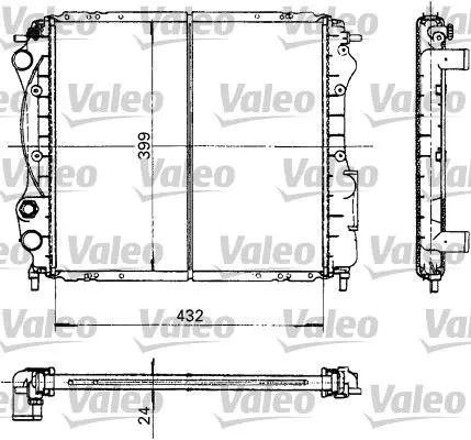 SU RADYATÖRÜ VALEO 730181