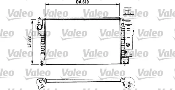 SU RADYATÖRÜ VALEO 730575
