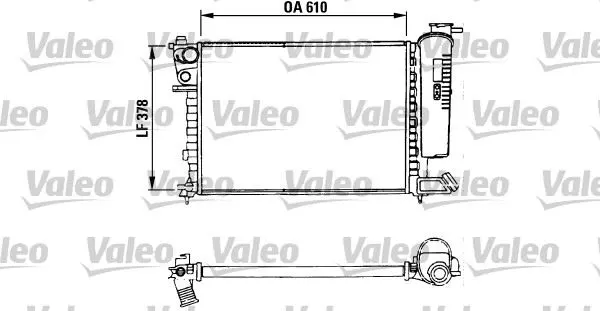 SU RADYATÖRÜ VALEO 730630