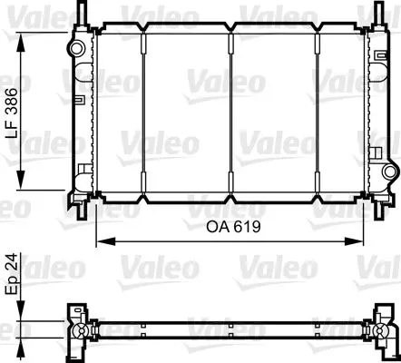 SU RADYATÖRÜ VALEO 731011