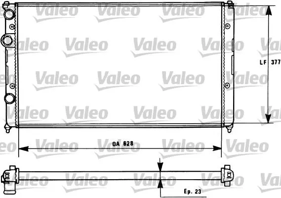 SU RADYATÖRÜ VALEO 731268