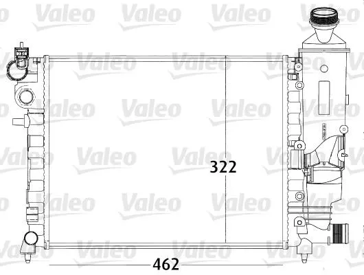 SU RADYATÖRÜ VALEO 731498