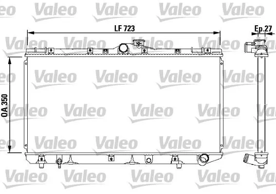 SU RADYATÖRÜ VALEO 731568