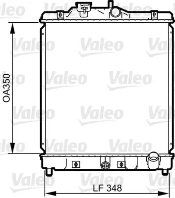 SU RADYATÖRÜ VALEO 734117