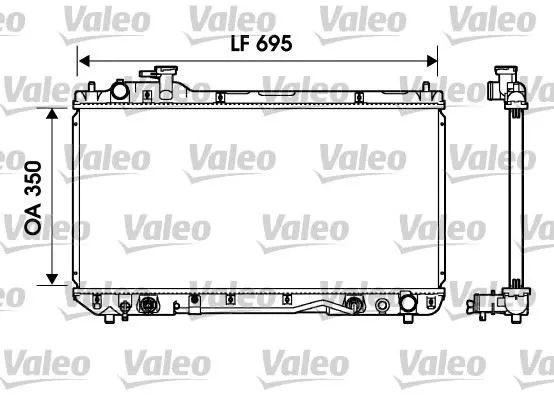 SU RADYATÖRÜ VALEO 734217