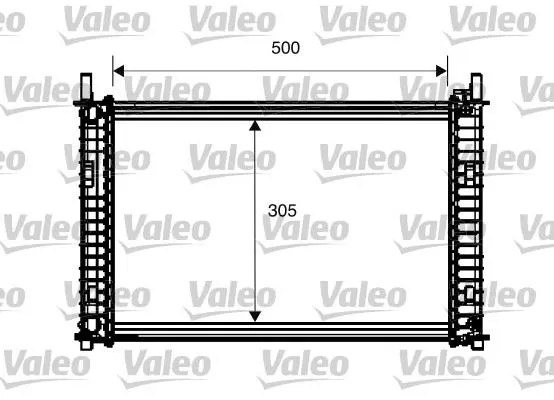 SU RADYATÖRÜ VALEO 734274