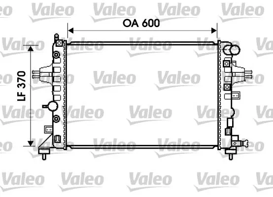 SU RADYATÖRÜ VALEO 734381