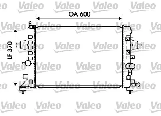SU RADYATÖRÜ VALEO 734382