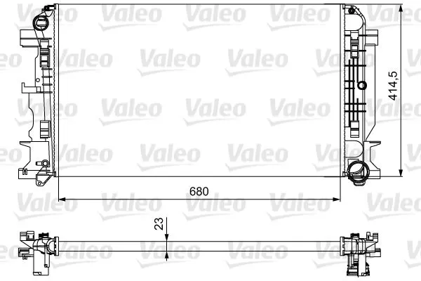 SU RADYATÖRÜ VALEO 734926