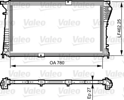 SU RADYATÖRÜ VALEO 734931